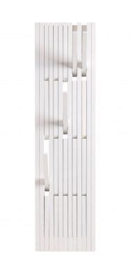 Piano Wandgarderobe klein Buche weiß lackiert PER/USE